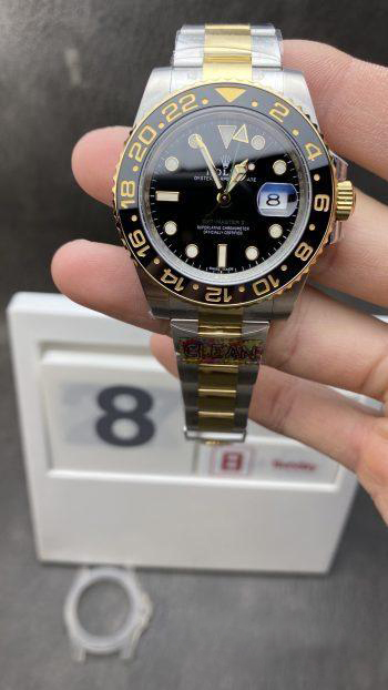 CF Rolex GMT Master II 116713LN Black Dial