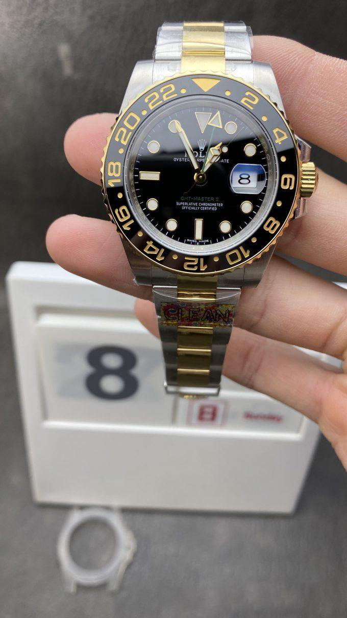 CF Rolex GMT Master II 116713LN Black Dial CF Rolex GMT Master II 116713LN Black Dial