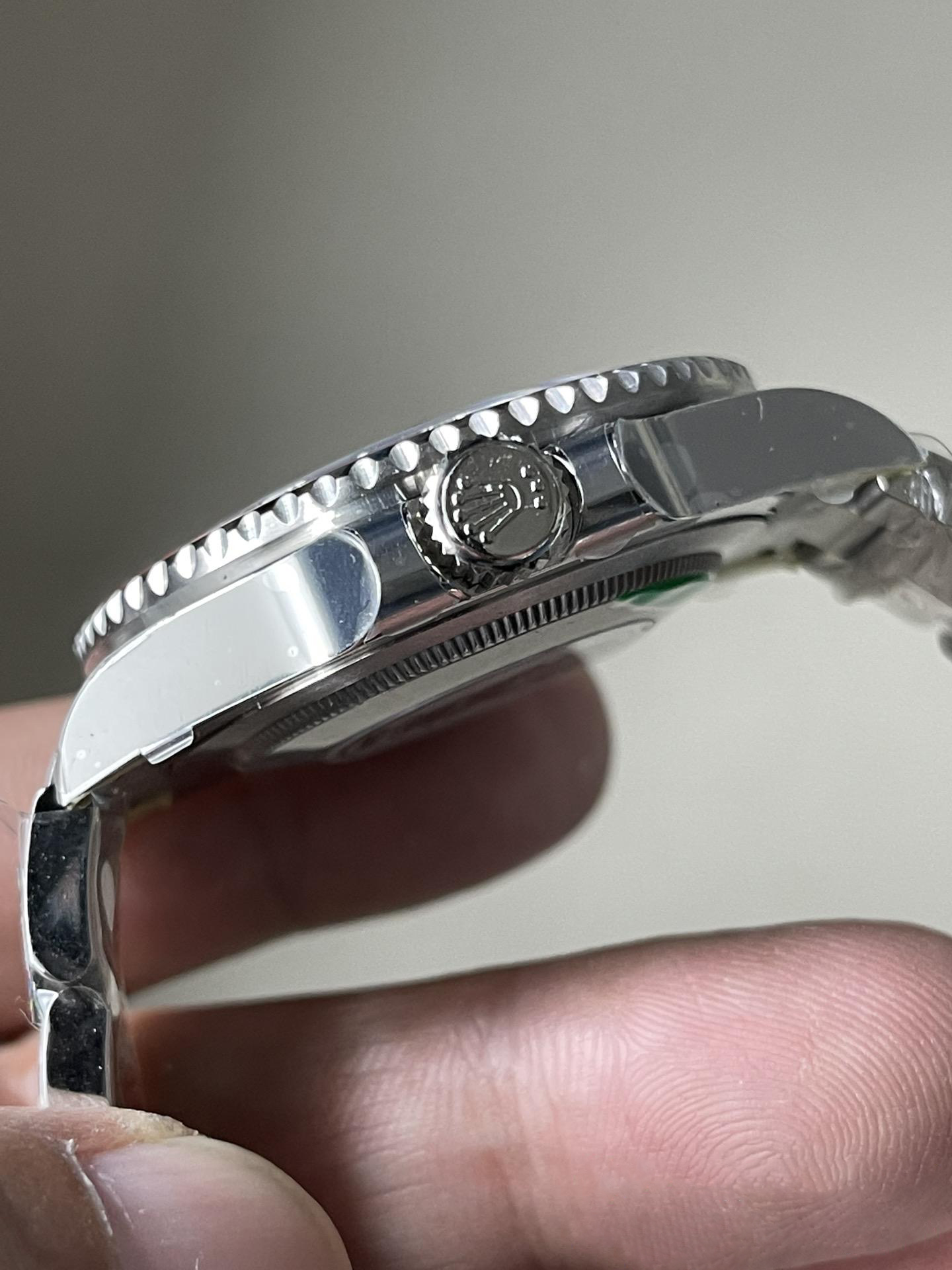 Clean Factory Rolex CF GMT Master II 126719BLRO Midnight Blue Dial Red Blue Ceramic Bezel 904L Oystersteel Oyster Bracelet SA3285 Movement 12