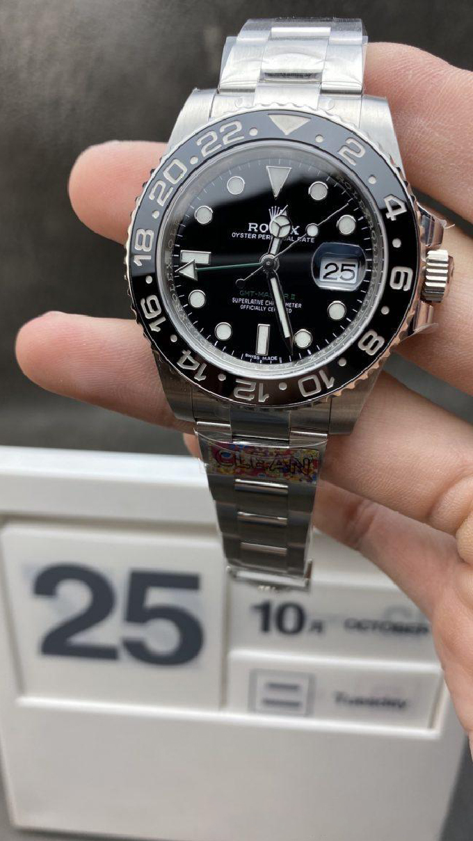 Clean Factory Watch Rolex GMT Master II 116710LN Black Dial Clean Factory Watch Rolex GMT Master II 116710LN Black Dial