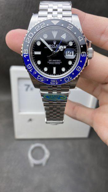 Clean Factory GMT Master II 126710BLNR Batgirl Blue Black Ceramic Bezel Black Dial DD3285 72 Hours Power Reserve CHS Jubilee Bracelet