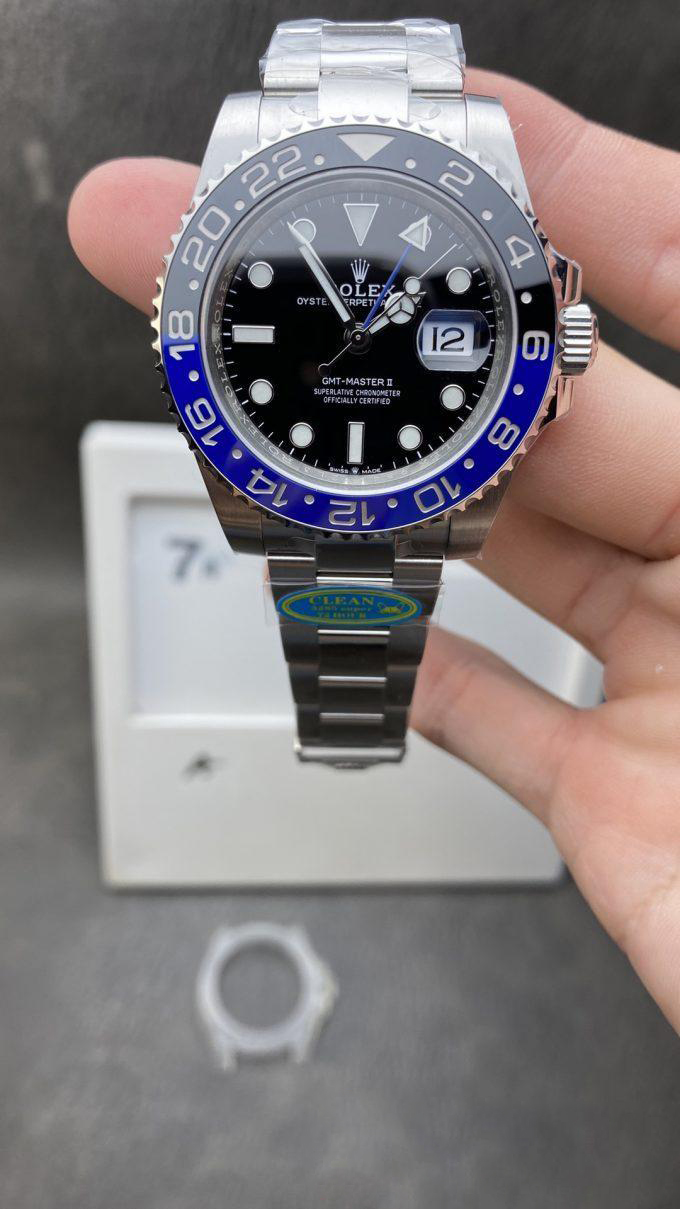 Clean Factory GMT Master II 126710BLNR Batman Blue Black Ceramic Bezel Black Dial DD3285 CHS Oyster Bracelet Clean Factory GMT Master II 126710BLNR Batman Blue Black Ceramic Bezel Black Dial DD3285 CHS Oyster Bracelet