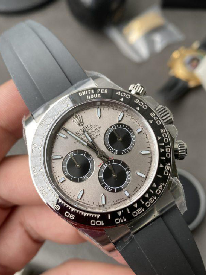 Clean Factory Watch Rolex Daytona 126519 Grey Dial 904L Stainless Steel Oysterflex Strap SH4131 Movement 72 Hours Power Reserve 02 Clean Factory Watch Rolex Daytona 126519 Grey Dial 904L Stainless Steel Oysterflex Strap SH4131 Movement 72 Hours Power Reserve 02