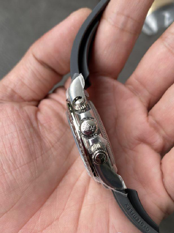 Clean Factory Watch Rolex Daytona 126519 Grey Dial 904L Stainless Steel Oysterflex Strap SH4131 Movement 72 Hours Power Reserve 05 Clean Factory Watch Rolex Daytona 126519 Grey Dial 904L Stainless Steel Oysterflex Strap SH4131 Movement 72 Hours Power Reserve 05