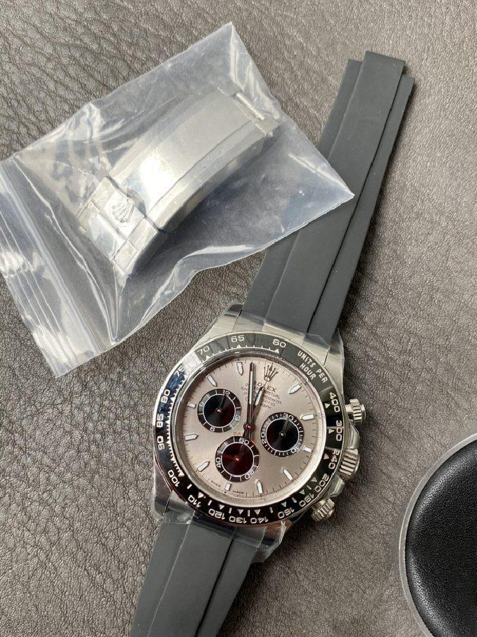 Clean Factory Watch Rolex Daytona 126519 Grey Dial 904L Stainless Steel Oysterflex Strap SH4131 Movement 72 Hours Power Reserve 08 Clean Factory Watch Rolex Daytona 126519 Grey Dial 904L Stainless Steel Oysterflex Strap SH4131 Movement 72 Hours Power Reserve 08