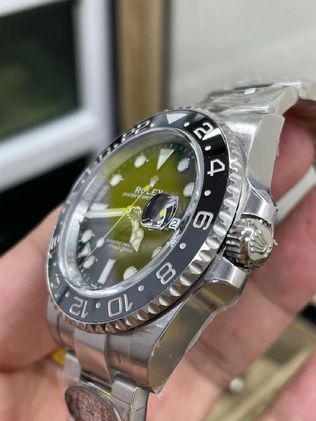 Clean Factory GMT Master II 126710GRNR Black Gray Ceramic Bezel 904L Oystersteel Oyster Strap DD3285 Movement 04 Clean Factory GMT Master II 126710GRNR Black Gray Ceramic Bezel 904L Oystersteel Oyster Strap DD3285 Movement 04