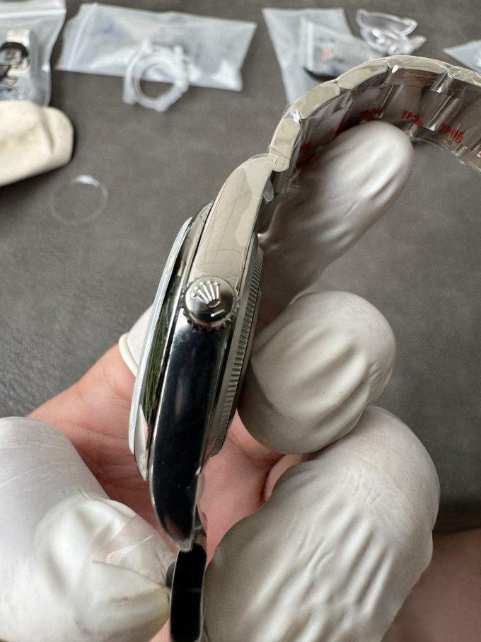 Clean Factory Oyster Perpetual 124300 CF OP Watch 41mm 904L Steel Celebration Dial VR3230 05 Clean Factory Oyster Perpetual 124300 CF OP Watch 41mm 904L Steel Celebration Dial VR3230 05