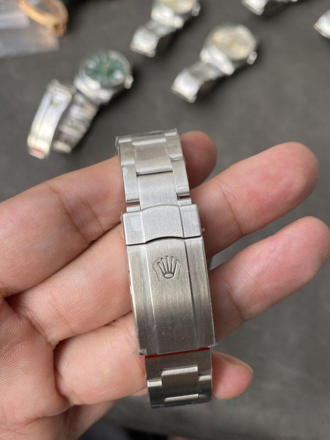 Clean Factory Rolex Oyster Perpetual 124300 CP OP 41mm Green Dial 904L Steel VR3230 Movement 09 Clean Factory Rolex Oyster Perpetual 124300 CP OP 41mm Green Dial 904L Steel VR3230 Movement 09