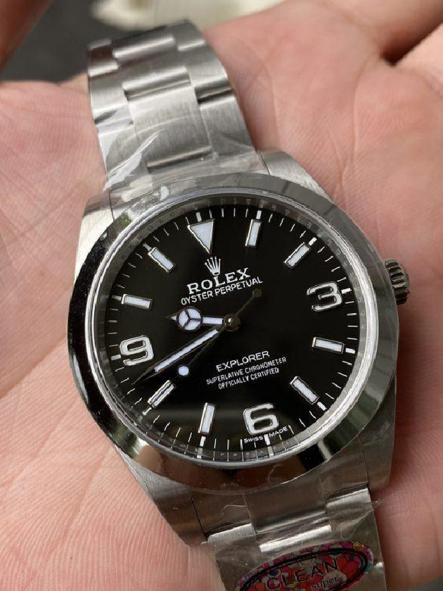 Clean Factory Watch Rolex Explorer 214270 39mm Black Dial 904L OysterSteel Case Oyster Bracelet VR3132 Movement 05 Clean Factory Watch Rolex Explorer 214270 39mm Black Dial 904L OysterSteel Case Oyster Bracelet VR3132 Movement 05