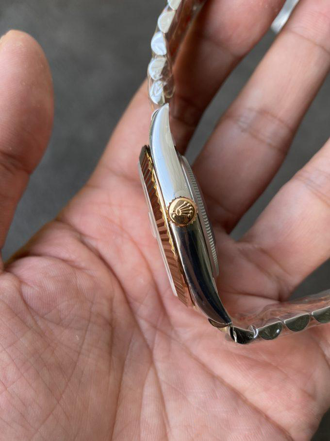 Clean Factory Watches DateJust 41mm 126331 0008 Rose Gold Sundust Diamond Set Dial Jubilee Bracelet 3235 Movement 06 Clean Factory Watches DateJust 41mm 126331 0008 Rose Gold Sundust Diamond Set Dial Jubilee Bracelet 3235 Movement 06