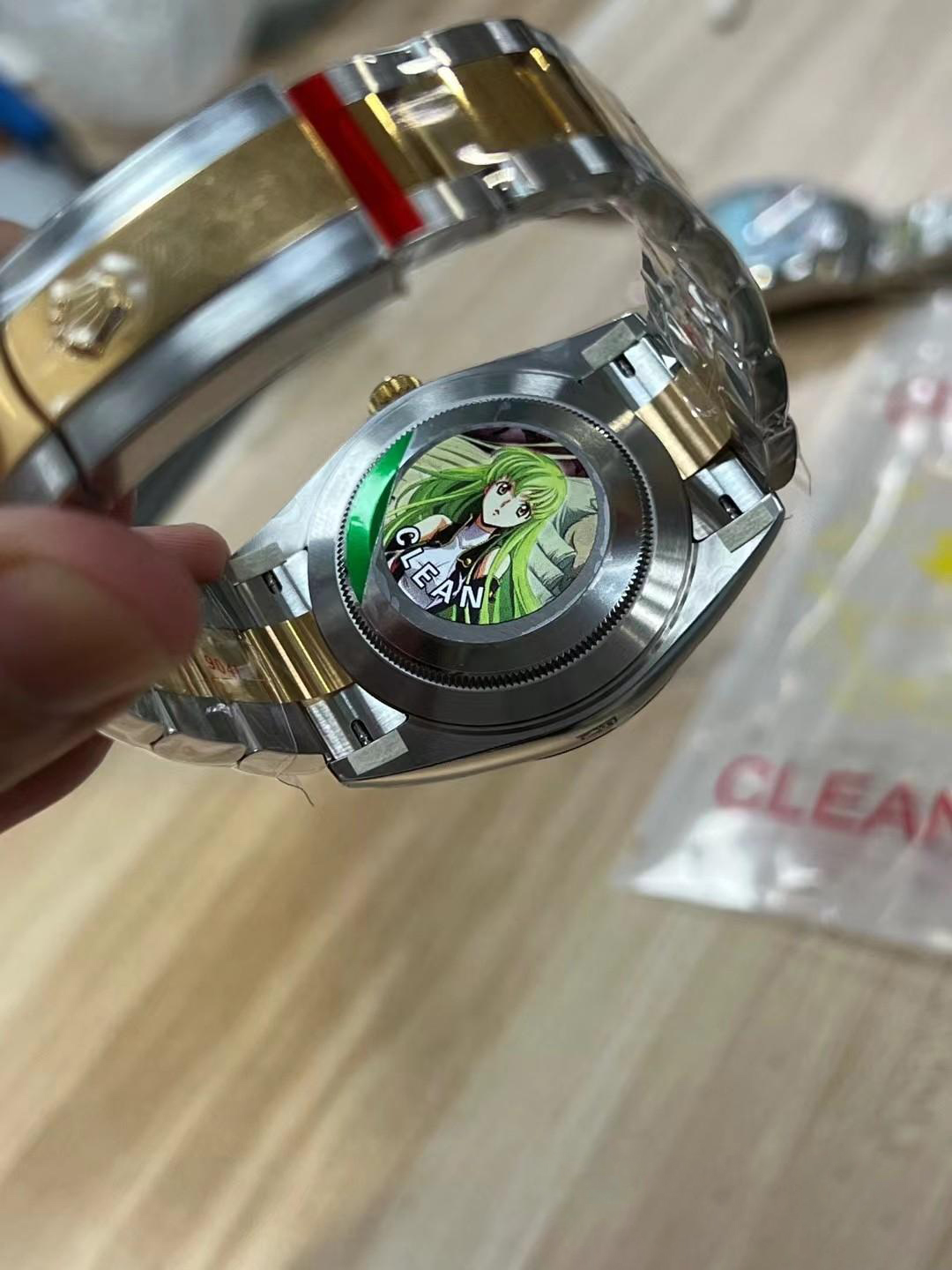 Clean Factory Watches Rolex DateJust 41mm m126333 0021 Yellow Gold Motif Dial Oyster Bracelet 3235 Movement 08 Clean Factory Watches Rolex DateJust 41mm m126333 0021 Yellow Gold Motif Dial Oyster Bracelet 3235 Movement 08