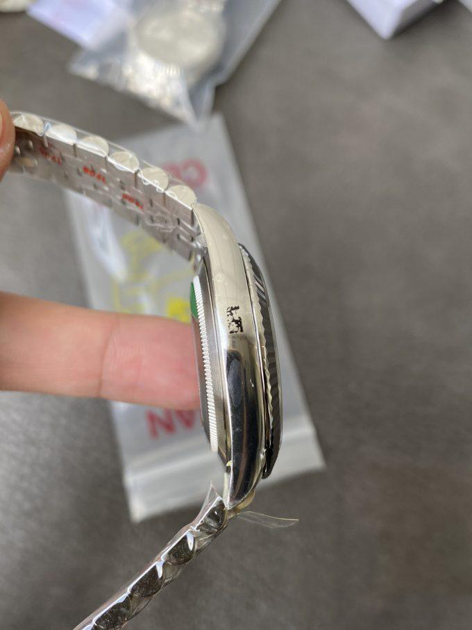 Clean Factory Rolex DateJust 41 126334 Bright Blue Fluted Motif Dial on Jubilee Bracelet Superclone 3235 Movement 07 Clean Factory Rolex DateJust 41 126334 Bright Blue Fluted Motif Dial on Jubilee Bracelet Superclone 3235 Movement 07