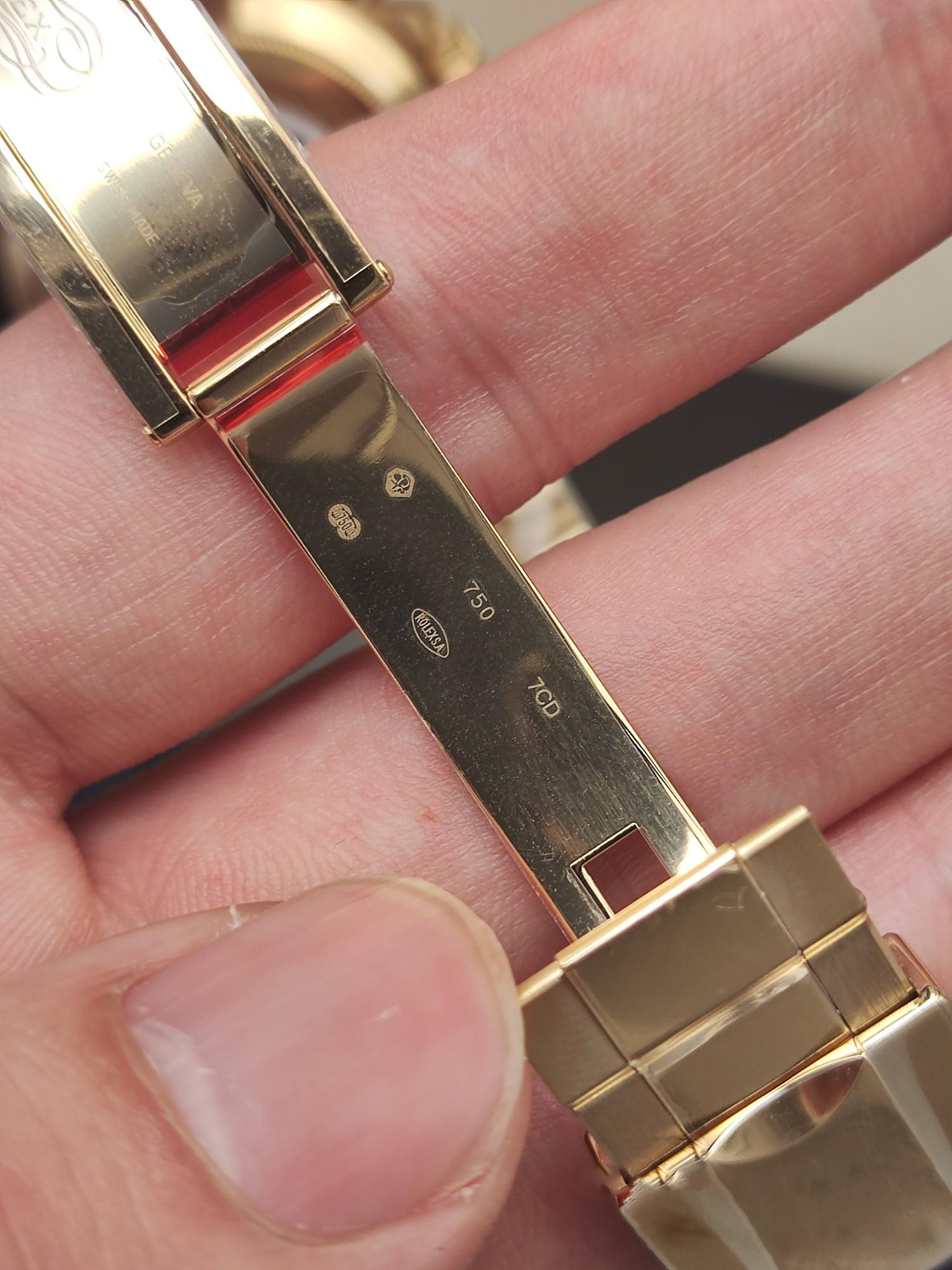 Clena Factory Rolex Daytona 116508 Yellow Gold Case Bracelet DD4130 Movement Black Dial Diamond Markers 08 Clena Factory Rolex Daytona 116508 Yellow Gold Case Bracelet DD4130 Movement Black Dial Diamond Markers 08