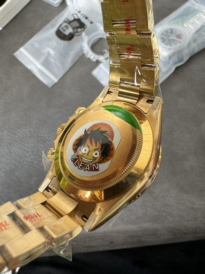 Clean Factory Daytona 116508 Yellow Gold Case Bracelet Black Dial with Yellow Sub Dial Red Chrono Second Hand DD4131 Movement 07 Clean Factory Daytona 116508 Yellow Gold Case Bracelet Black Dial with Yellow Sub Dial Red Chrono Second Hand DD4131 Movement 07