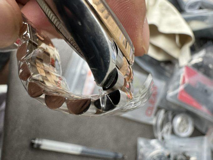 Clean Factory DateJust 36mm 126231 Wimbledon 904L Steel Grey Dial Green Roman Marker Two Tone Jubilee Bracelet SH3235 Movement 10 Clean Factory DateJust 36mm 126231 Wimbledon 904L Steel Grey Dial Green Roman Marker Two Tone Jubilee Bracelet SH3235 Movement 10