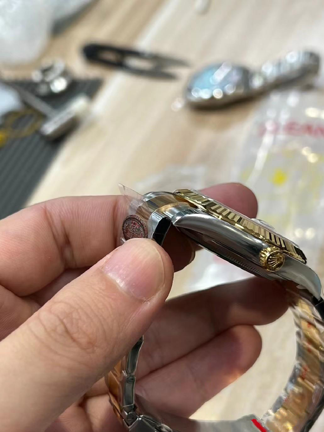 Clean Factory Datejust 41mm 126333 Black Dial Yellow Gold Bezel 904L Steel Two Tone Oyster Bracelet SH3235 Movement 03 Clean Factory Datejust 41mm 126333 Black Dial Yellow Gold Bezel 904L Steel Two Tone Oyster Bracelet SH3235 Movement 03