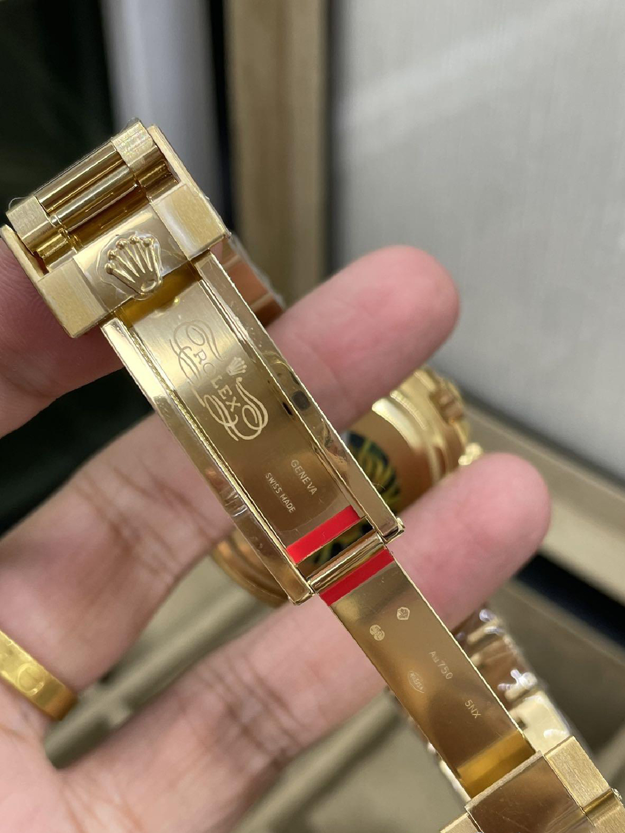 Clean Factory Daytona 126508 18K Yellow Gold Plated on Case Bracelet Yellow Gold Dial with Black Sub Dial SH4131 Movement 07