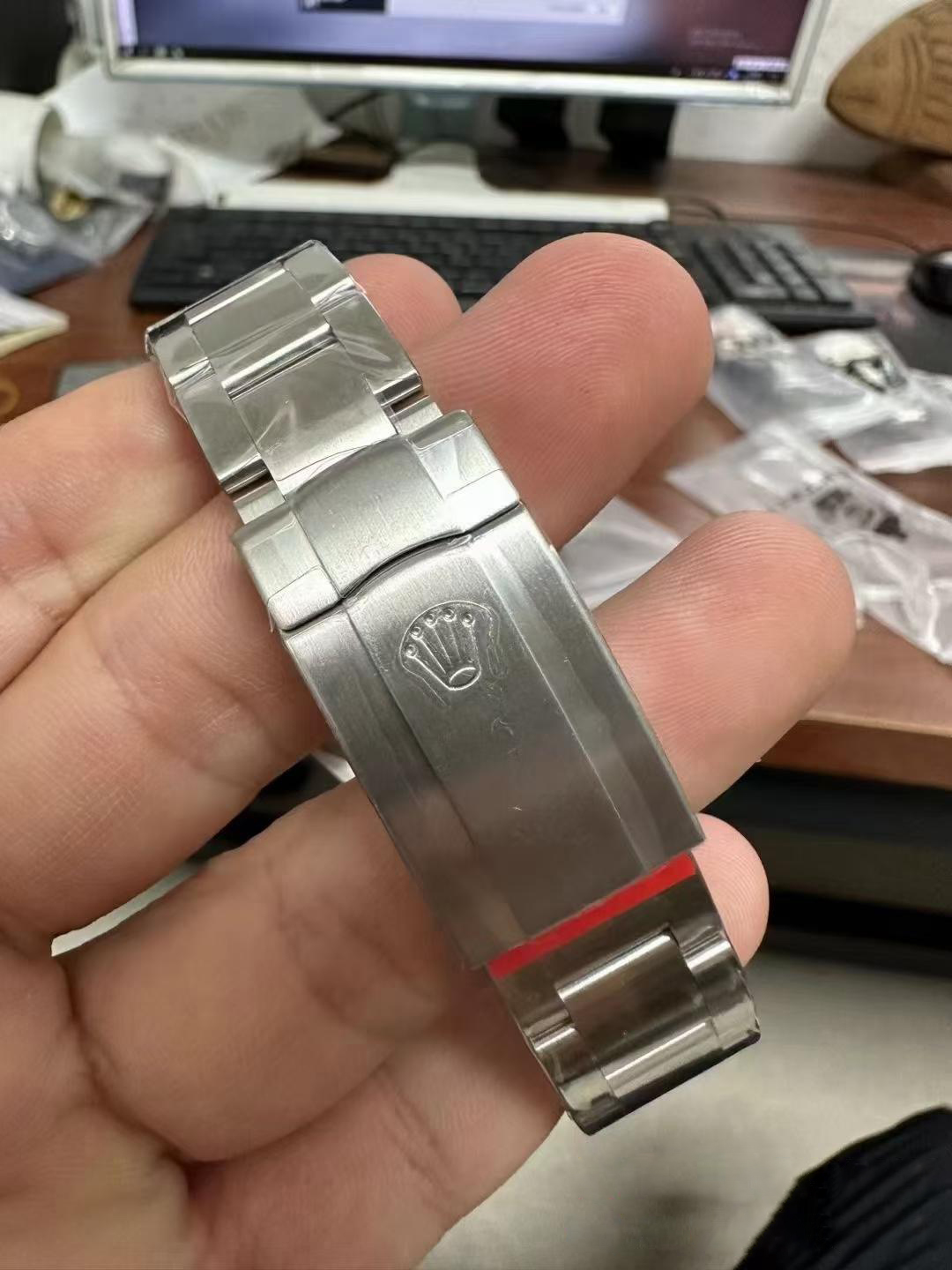 Clean Factory Watches Oyster Perpetual 124300 CF OP 41mm 904L Steel Pink Dial VR3230 Movement 08 Clean Factory Watches Oyster Perpetual 124300 CF OP 41mm 904L Steel Pink Dial VR3230 Movement 08