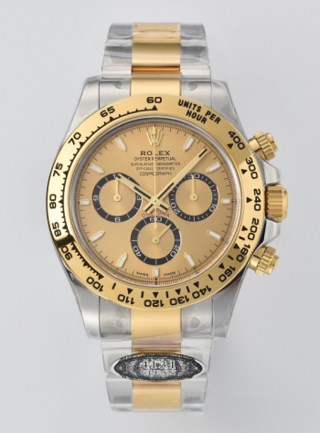 Clean Factory Daytona 126503 Golden Black Counter Ring Dial Oystersteel and Yellow Gold Bracelet Yellow Gold Bezel SH4131 Movement 00