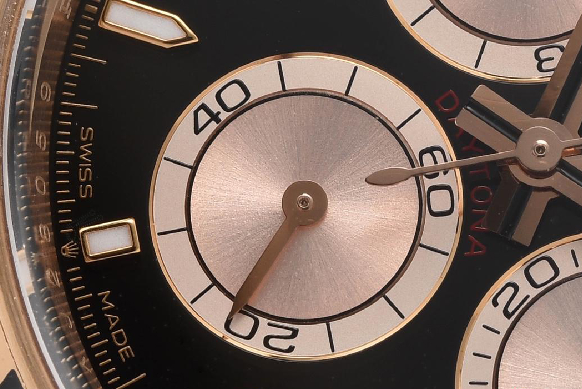 Clean Factory Rolex Daytona 126505 Rose Gold Case Bracelet Black Dial with Rose Gold Sub Dial SH4131 Movement 04 Clean Factory Rolex Daytona 126505 Rose Gold Case Bracelet Black Dial with Rose Gold Sub Dial SH4131 Movement 04