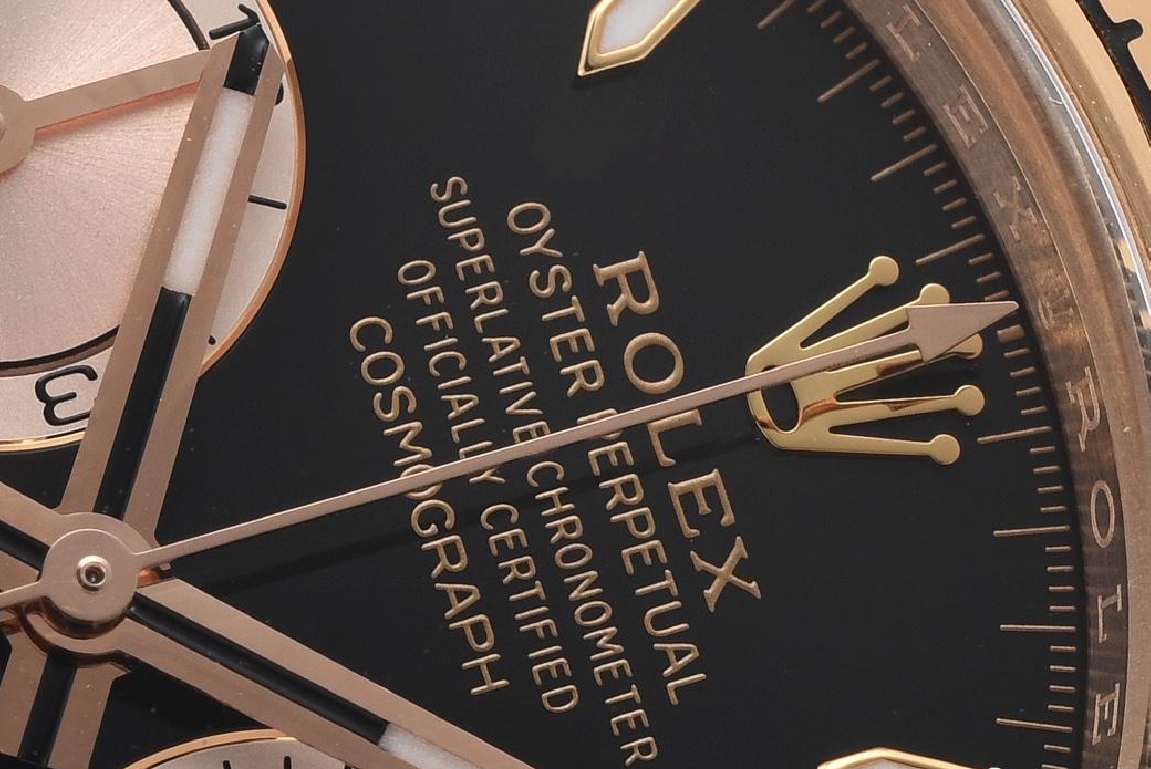 Clean Factory Rolex Daytona 126505 Rose Gold Case Bracelet Black Dial with Rose Gold Sub Dial SH4131 Movement 05 Clean Factory Rolex Daytona 126505 Rose Gold Case Bracelet Black Dial with Rose Gold Sub Dial SH4131 Movement 05