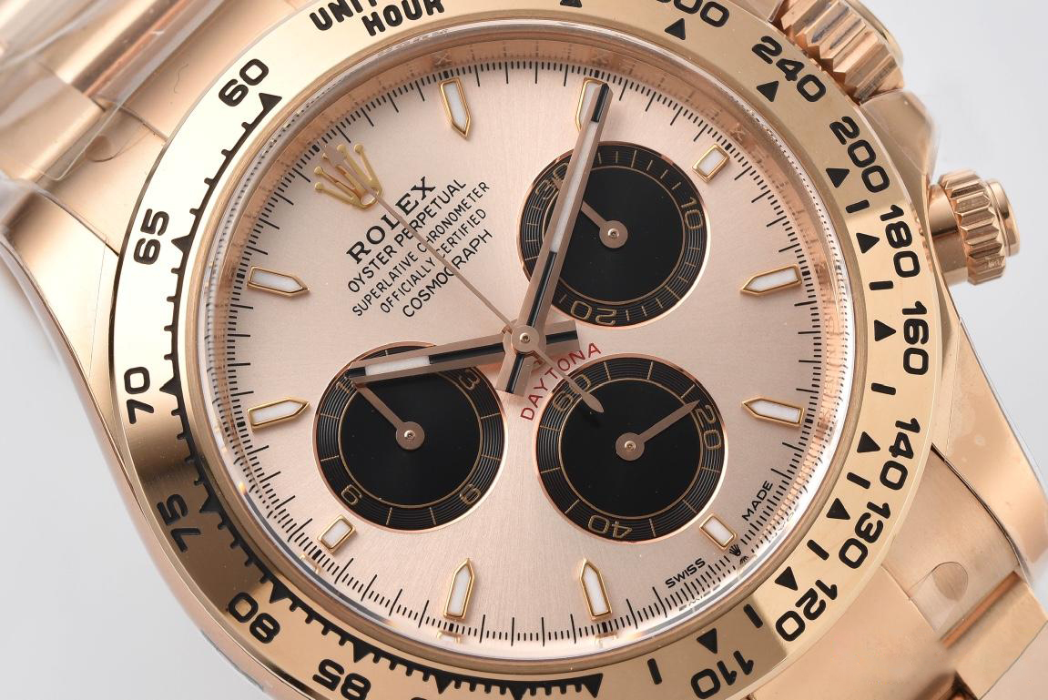 Clean Factory Rolex Daytona 126505 Rose Gold Case Bracelet Rose Gold Dial with Black Sub Dial SH4131 Movement 02 Clean Factory Rolex Daytona 126505 Rose Gold Case Bracelet Rose Gold Dial with Black Sub Dial SH4131 Movement 02