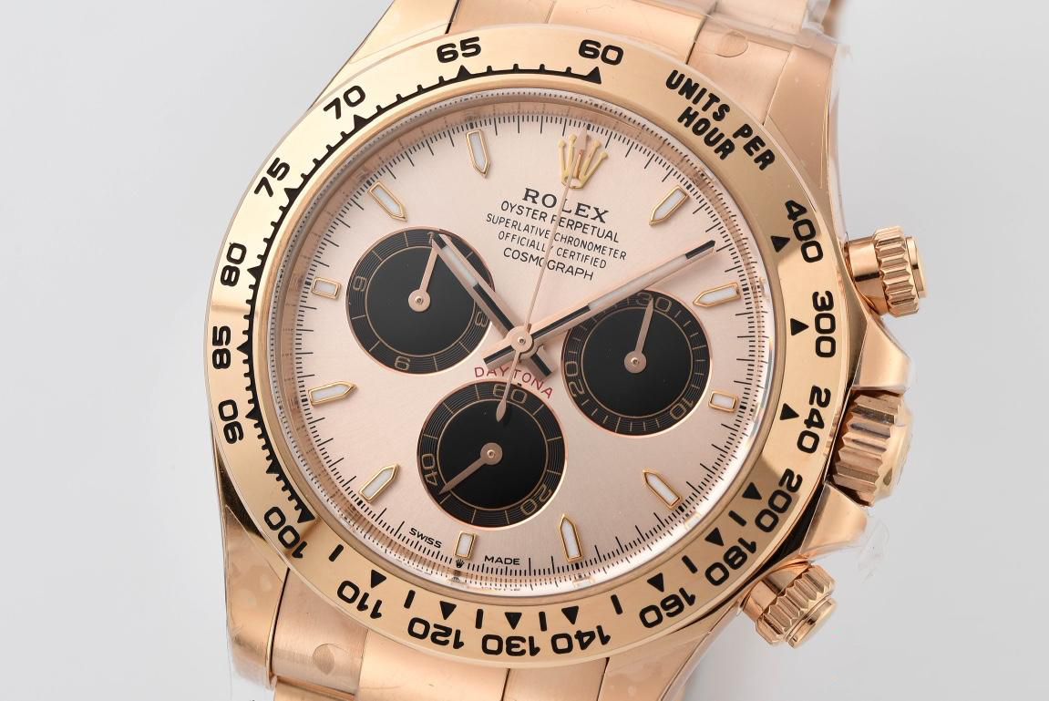 Clean Factory Rolex Daytona 126505 Rose Gold Case Bracelet Rose Gold Dial with Black Sub Dial SH4131 Movement 03 Clean Factory Rolex Daytona 126505 Rose Gold Case Bracelet Rose Gold Dial with Black Sub Dial SH4131 Movement 03