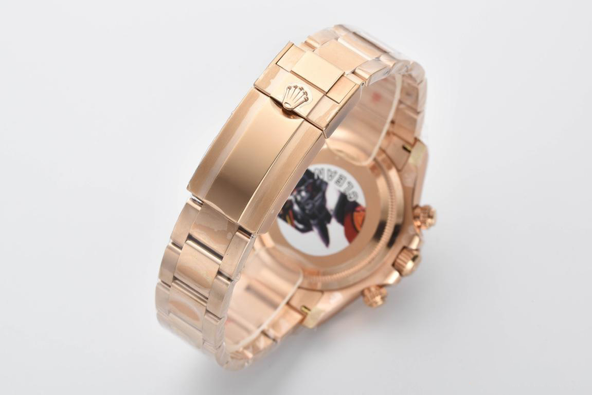 Clean Factory Rolex Daytona 126505 Rose Gold Case Bracelet Rose Gold Dial with Black Sub Dial SH4131 Movement 09 Clean Factory Rolex Daytona 126505 Rose Gold Case Bracelet Rose Gold Dial with Black Sub Dial SH4131 Movement 09