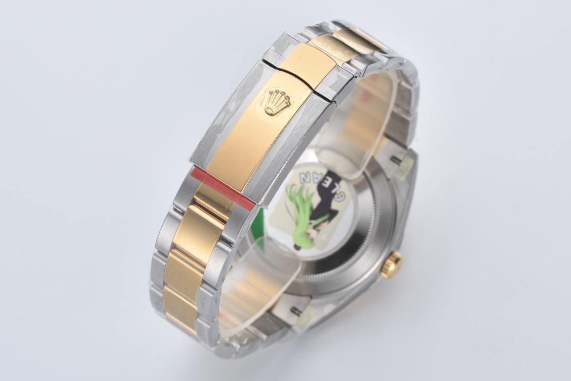 Clean Factory Datejust 126333 41mm Yellow Gold Fluted Textured Dial Yellow Gold Bezel 3235 Movement Two Tone Oyster Bracelet 07 Clean Factory Datejust 126333 41mm Yellow Gold Fluted Textured Dial Yellow Gold Bezel 3235 Movement Two Tone Oyster Bracelet 07