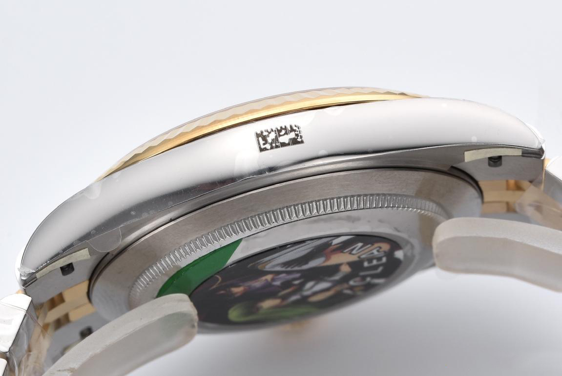 Clean Factory Datejust 126333 41mm Yellow Gold Fluted Textured Dial with Stick Markers Yellow Gold Bezel 3235 Movement Two Tone Jubilee Bracelet 06 Clean Factory Datejust 126333 41mm Yellow Gold Fluted Textured Dial with Stick Markers Yellow Gold Bezel 3235 Movement Two Tone Jubilee Bracelet 06