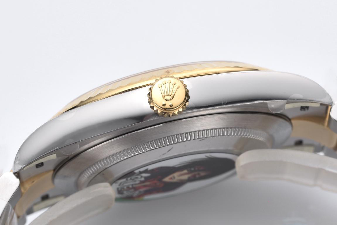 Clean Factory Datejust 41mm 126333 904L Steel Case Yellow Gold Dial with Stick Markers Yellow Gold Bezel 3235 Movement Two Tone Oyster Bracelet 05 Clean Factory Datejust 41mm 126333 904L Steel Case Yellow Gold Dial with Stick Markers Yellow Gold Bezel 3235 Movement Two Tone Oyster Bracelet 05