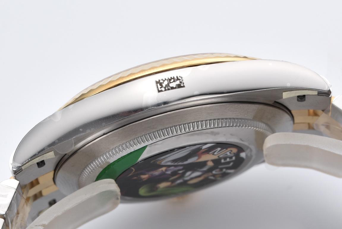 Clean Factory Datejust Wimbledon 126333 41mm Gray Dial with Green Roma Markers Yellow Gold Bezel 3235 Movement Two Tone Jubilee Bracelet 06 Clean Factory Datejust Wimbledon 126333 41mm Gray Dial with Green Roma Markers Yellow Gold Bezel 3235 Movement Two Tone Jubilee Bracelet 06