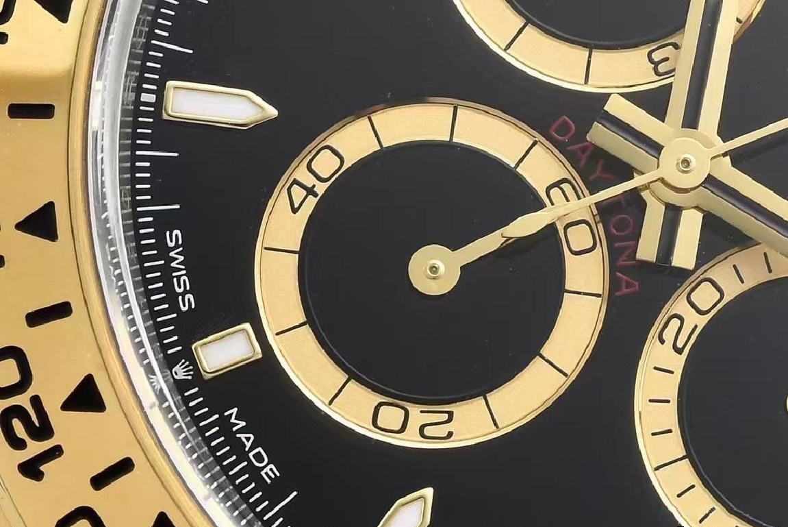 Clean Factory Daytona 126503 Black and Gold Counter Rings Dial 904L Steel Case Yellow Gold Bezel SH4131 Movement Oystersteel and Yellow Gold Band 06 Clean Factory Daytona 126503 Black and Gold Counter Rings Dial 904L Steel Case Yellow Gold Bezel SH4131 Movement Oystersteel and Yellow Gold Band 06