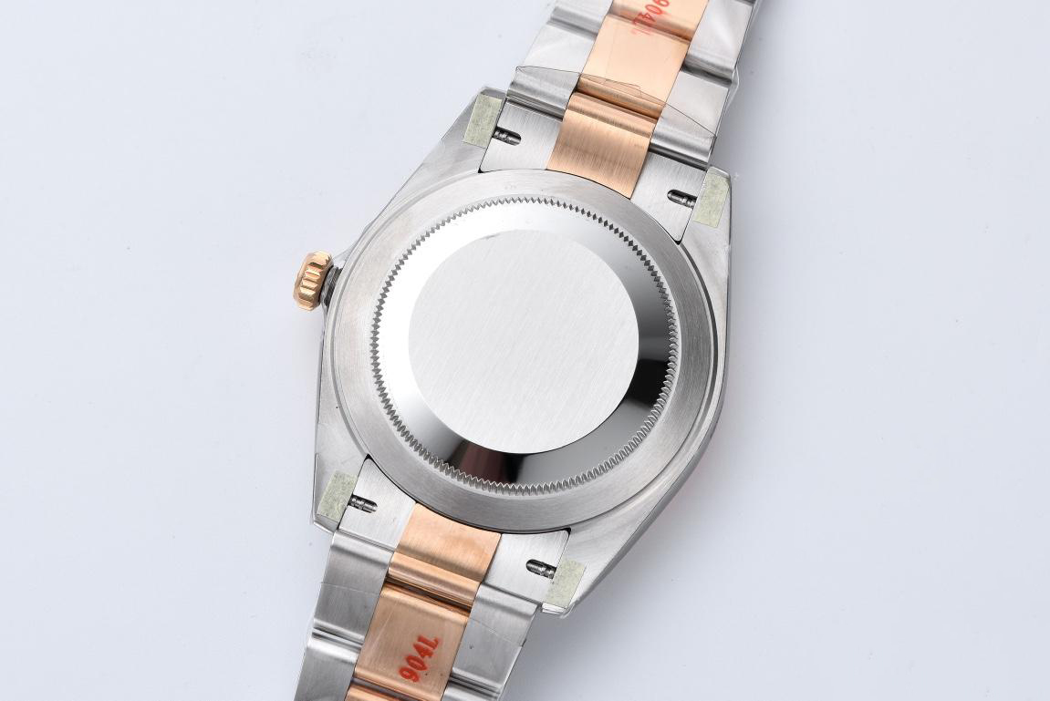 Clean Datejust 126331 41mm Rose Gold Sundust Dial with Stick Markers Rose Gold Bezel 904L Steel Case 3235 Movement Two Tone Oyster Bracelet 10 Clean Datejust 126331 41mm Rose Gold Sundust Dial with Stick Markers Rose Gold Bezel 904L Steel Case 3235 Movement Two Tone Oyster Bracelet 10