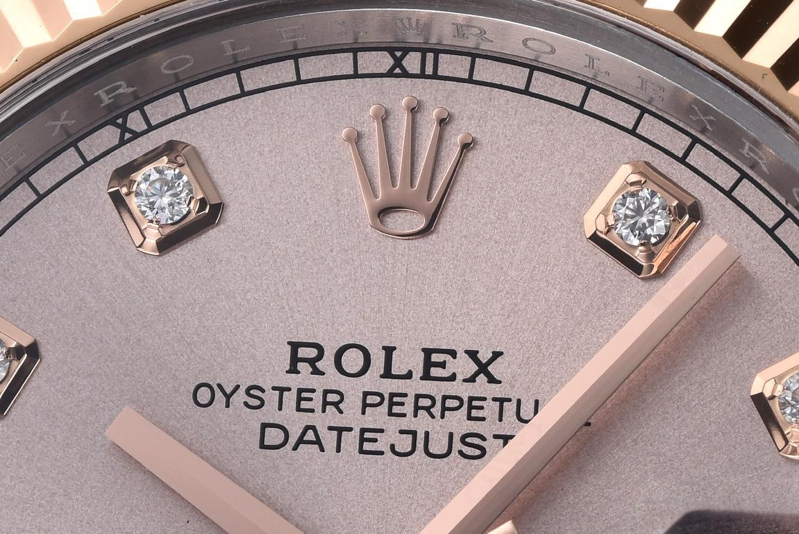 Clean Datejust 126331 41mm Rose Gold Sundust Dial with diamond Markers Rose Gold Bezel 3235 Movement Two Tone Jubilee Bracelet 03 Clean Datejust 126331 41mm Rose Gold Sundust Dial with diamond Markers Rose Gold Bezel 3235 Movement Two Tone Jubilee Bracelet 03