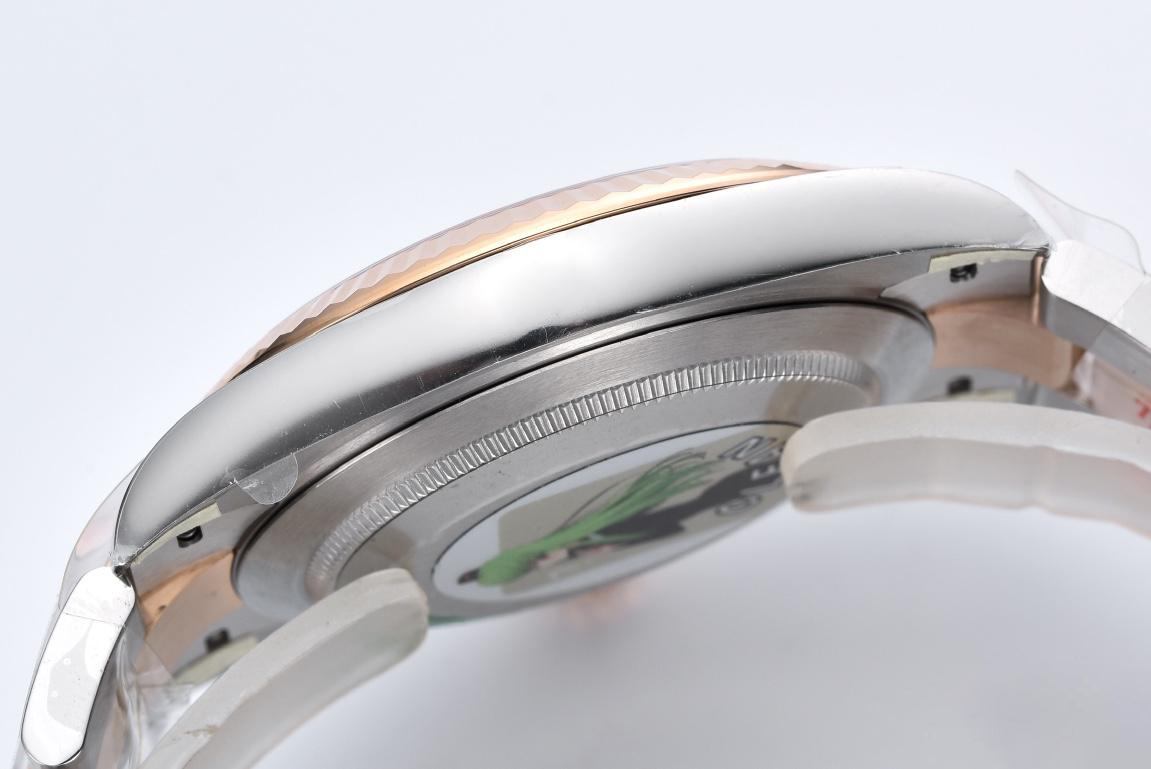 Clean Datejust 126331 41mm Rose Gold Sundust Dial with diamond Markers Rose Gold Bezel 3235 Movement Two Tone Jubilee Bracelet 06 Clean Datejust 126331 41mm Rose Gold Sundust Dial with diamond Markers Rose Gold Bezel 3235 Movement Two Tone Jubilee Bracelet 06