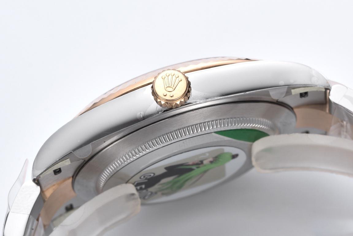 Clean Factory Datejust 126331 41mm 904L Steel Case Chocolate Dial with Stick Markers Rose Gold Bezel 3235 Movement Two Tone Oyster Bracelet 06 Clean Factory Datejust 126331 41mm 904L Steel Case Chocolate Dial with Stick Markers Rose Gold Bezel 3235 Movement Two Tone Oyster Bracelet 06