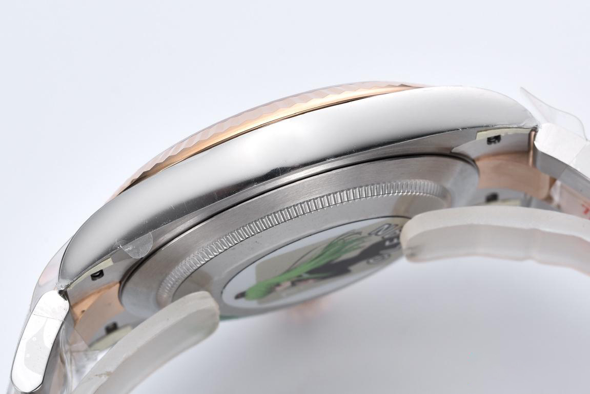 Clean Factory Datejust 126331 41mm 904L Steel Case Chocolate Dial with Stick Markers Rose Gold Bezel 3235 Movement Two Tone Oyster Bracelet 07 Clean Factory Datejust 126331 41mm 904L Steel Case Chocolate Dial with Stick Markers Rose Gold Bezel 3235 Movement Two Tone Oyster Bracelet 07