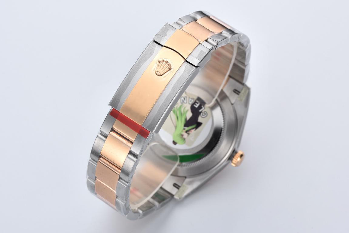 Clean Factory Datejust 126331 41mm 904L Steel Case Chocolate Dial with Stick Markers Rose Gold Bezel 3235 Movement Two Tone Oyster Bracelet 08 Clean Factory Datejust 126331 41mm 904L Steel Case Chocolate Dial with Stick Markers Rose Gold Bezel 3235 Movement Two Tone Oyster Bracelet 08