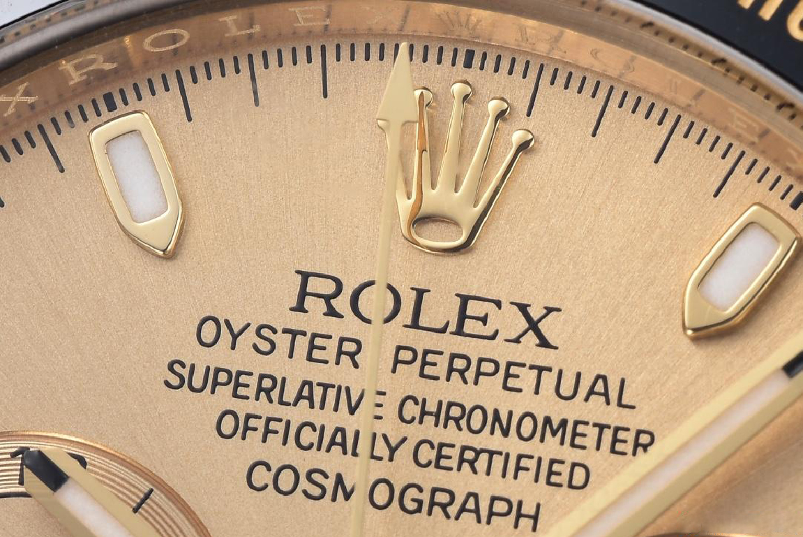 Clean Factory Rolex Daytona 116518LN 0042 Yellow Gold Dial and Case Black Ceramic Bezel Cal4130 Black Oyster Rubber Oysterflex Strap 03 Clean Factory Rolex Daytona 116518LN 0042 Yellow Gold Dial and Case Black Ceramic Bezel Cal4130 Black Oyster Rubber Oysterflex Strap 03