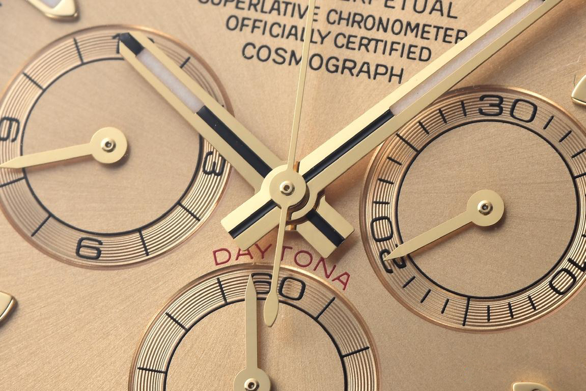 Clean Factory Rolex Daytona 116518LN 0042 Yellow Gold Dial and Case Black Ceramic Bezel Cal4130 Black Oyster Rubber Oysterflex Strap 04 Clean Factory Rolex Daytona 116518LN 0042 Yellow Gold Dial and Case Black Ceramic Bezel Cal4130 Black Oyster Rubber Oysterflex Strap 04