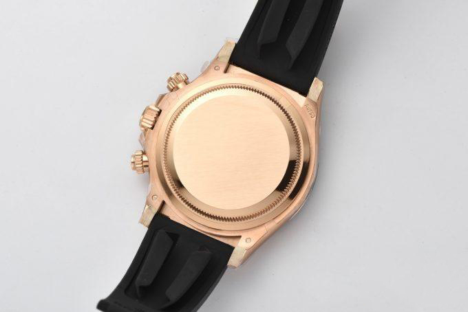 Clean Factory Rolex Daytona 126515LN 18K Rose Gold Plated Case Black and Rose Gold Dial Oysterflex Strap SH4131 08 Clean Factory Rolex Daytona 126515LN 18K Rose Gold Plated Case Black and Rose Gold Dial Oysterflex Strap SH4131 08