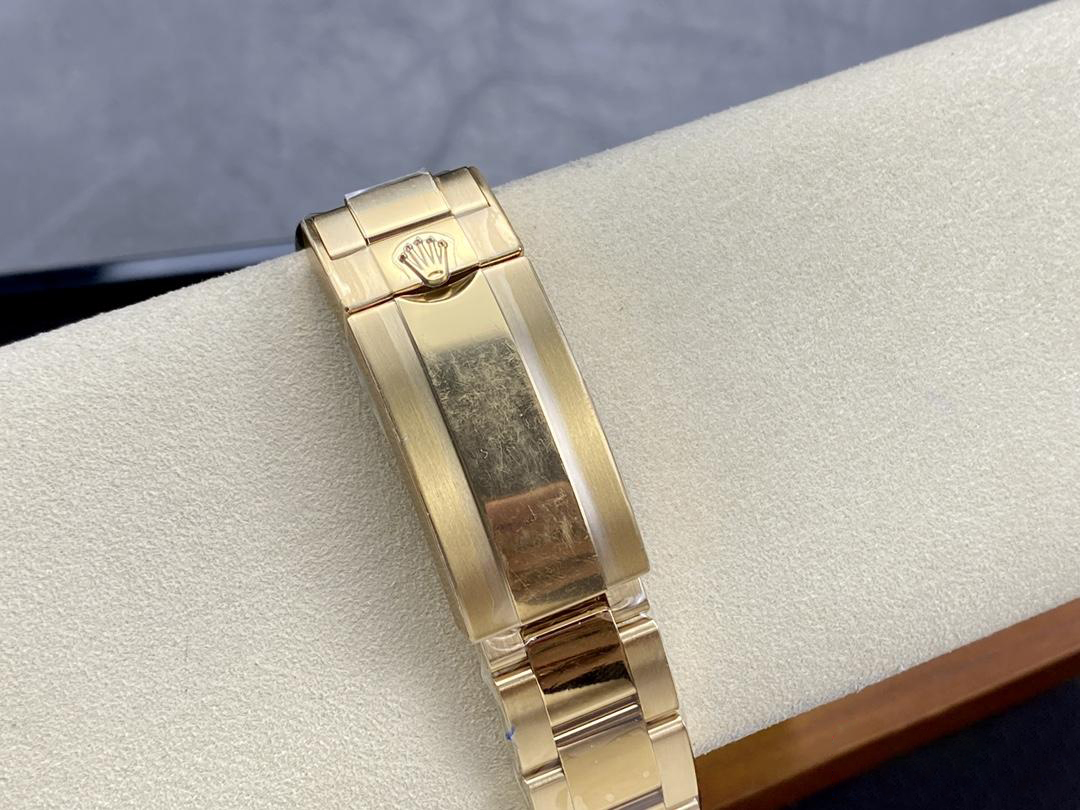 Clean Factory Rolex Submariner 126618LB 41mm Blue Dial Ceramic Bezel Full Yellow Gold Plated Case Oyster Bracelet SH3235 Movement 08