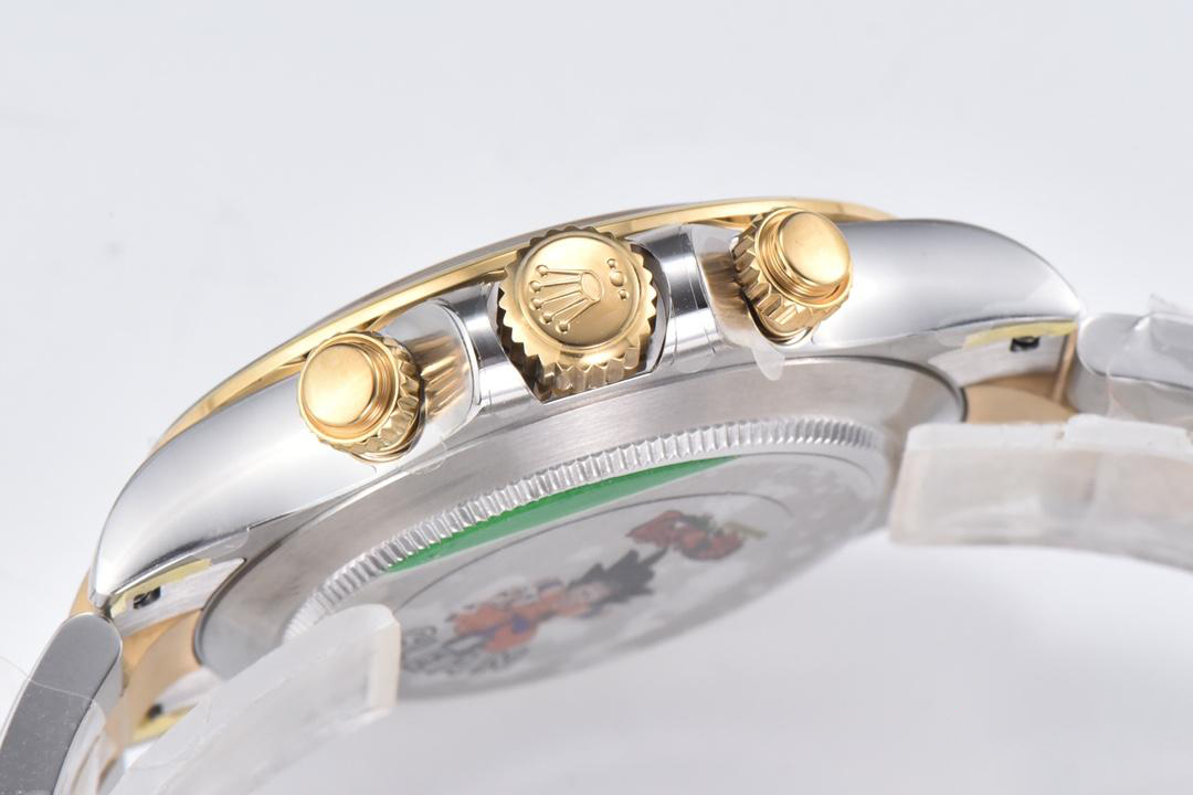 Clean Factory Daytona 116503 White Mother of Pearl Dial Oystersteel and Yellow Gold Material DD4130 Movement 07 Clean Factory Daytona 116503 White Mother of Pearl Dial Oystersteel and Yellow Gold Material DD4130 Movement 07