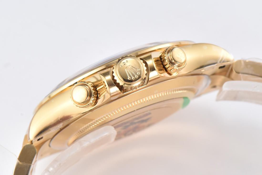 Clean Factory Daytona 116508 White Mother of Pearl Dial Yellow Gold Bezel Yellow Gold Bracelet DD4130 Movement 07 Clean Factory Daytona 116508 White Mother of Pearl Dial Yellow Gold Bezel Yellow Gold Bracelet DD4130 Movement 07