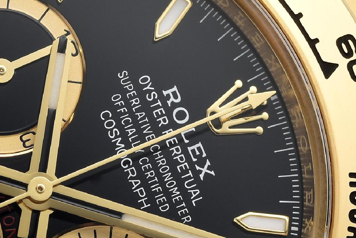 Clean Factory Daytona 126508 Black Dial with Gold Counter Ring Luminous Hour Markers 18K Yellow Gold Plated Band 4131 Movement 04 Clean Factory Daytona 126508 Black Dial with Gold Counter Ring Luminous Hour Markers 18K Yellow Gold Plated Band 4131 Movement 04