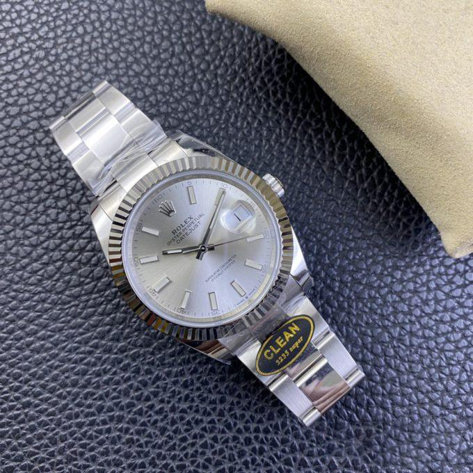 Clean Factory Rolex Datejust M126334 0003 Silver Dial Oystersteel Case and Bracelet ShangHai 3235 Movement 07 Clean Factory Rolex Datejust M126334 0003 Silver Dial Oystersteel Case and Bracelet ShangHai 3235 Movement 07