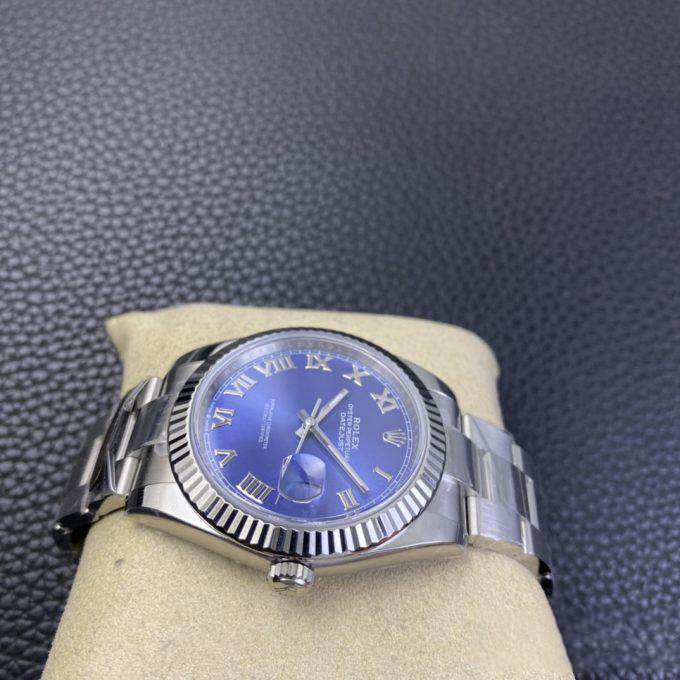 Clean Factory Rolex Datejust M126334 0025 Blue Dial Roma Hour Markers Oystersteel Case and Bracelet ShangHai 3235 Movement 05 Clean Factory Rolex Datejust M126334 0025 Blue Dial Roma Hour Markers Oystersteel Case and Bracelet ShangHai 3235 Movement 05