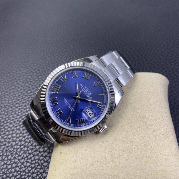 Clean Factory Rolex Datejust M126334 0025 Blue Dial Roma Hour Markers Oystersteel Case and Bracelet ShangHai 3235 Movement 06 Clean Factory Rolex Datejust M126334 0025 Blue Dial Roma Hour Markers Oystersteel Case and Bracelet ShangHai 3235 Movement 06