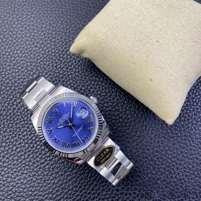 Clean Factory Rolex Datejust M126334 0025 Blue Dial Roma Hour Markers Oystersteel Case and Bracelet ShangHai 3235 Movement 07 Clean Factory Rolex Datejust M126334 0025 Blue Dial Roma Hour Markers Oystersteel Case and Bracelet ShangHai 3235 Movement 07